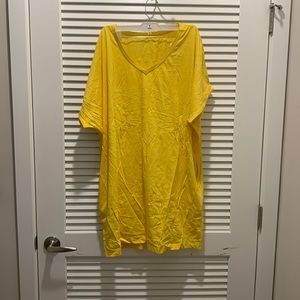 Long Yellow Shirt